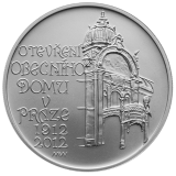 200 Kč - 100. výročí otevření Obecního domu v Praze 2012