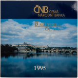 1995 - Sada oběžných mincí ČR - Praha