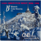 1998 - Sada oběžných mincí ČR - Ještěd