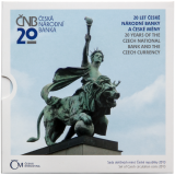 2013 - Sada oběžných mincí ČR - 20 Let ČNB a České Měny