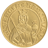 Replika dukátu Karla IV. 1998