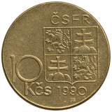 10 korun 1990 - RONAI -