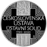 500 Kč - 100. výročí - Československá ústava a Ústavní soud 2020