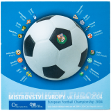 2004 - Sada oběžných mincí ČR  - ME ve fotbale