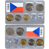 Sada oběžných mincí ČSSR - 1984 -