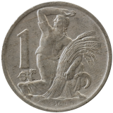 1 koruna 1929