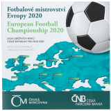 2020 - Sada oběžných mincí ČR - ME ve fotbale