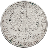 5 złotych - loď - 1936