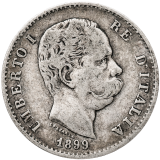 1 Lira 1899 Umberto I.