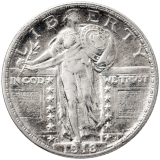 Quarter Dollar 1918 S