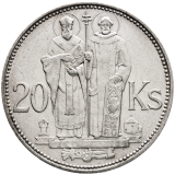 20 korun 1941 - Cyril a Metoděj