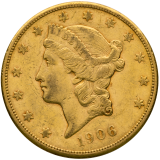 20 Dollar 1906
