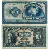 1000 korun 1932 - perforovaná -
