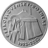 200 Kč - Zahájení pravidelného vysílání Československého rozhlasu 2023