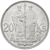 20 korun 1941 - Cyril a Metoděj