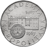 10 Kčs Pětisté výročí založení Academie Istropolitany 1967
