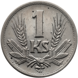 1 koruna 1945