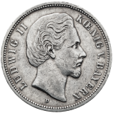 5 Marka 1875 D - Ludwig II.