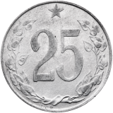 25 haléř 1954