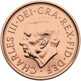 Gold Sovereign 2022 - King Charles III.