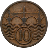 10 haléř 1929