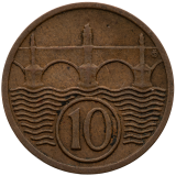 10 haléř 1933