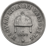 20 Fillér 1892 KB