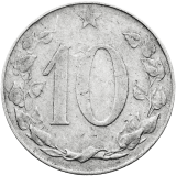 10 haléř 1958