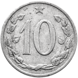 10 haléř 1964