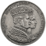 Spolkový tolar 1861 - korunovační