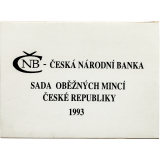 1993 - Sada oběžných mincí ČR