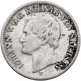 1/6 Reichsthaler 1856 Johann I.
