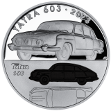 500 Kč - Osobní automobil Tatra 603 - 2023