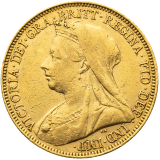 Gold Sovereign 1900 - Victoria
