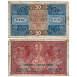 20 korun 1919 - série P -