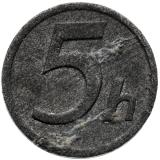 5 haléř 1942