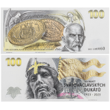 Paměťovka ke 100. výročí ražby Svatováclavských dukátů 2023