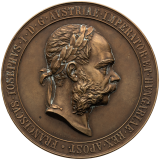 Bronzová medaile 1913 - Čestná cena C. K. Ministerstva veřejných prací