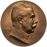 Bronzová medaile 1914 - atentát na Arcivévodu Ferdinanda