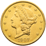 20 Dollar 1907