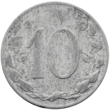 10 haléř 1958