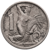 1 koruna 1947