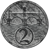 2 haléř 1923