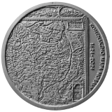 200 Kč - 400. výročí vydání Komenského mapy Moravy 2024