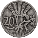 20 haléř 1929