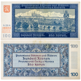 100 korun 1940 - neperforovaná -