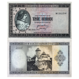 1000 korun bez data (1945) - neperforovaná -