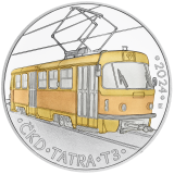500 Kč - Tramvaj ČKD Tatra T3 2024
