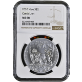 Český lev 2020 stand NGC MS 68