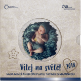 2018 - Sada oběžných mincí ČR - Narození dítěte